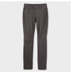 Duluth Trading Co Flexpedition Slim Leg Pants Gray  sz 14 x 31 Hiking Everyday